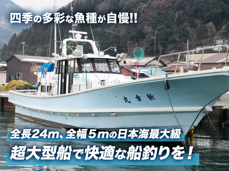 新幸丸」の公式サイト - 京都 宮津・養老大島 釣り船